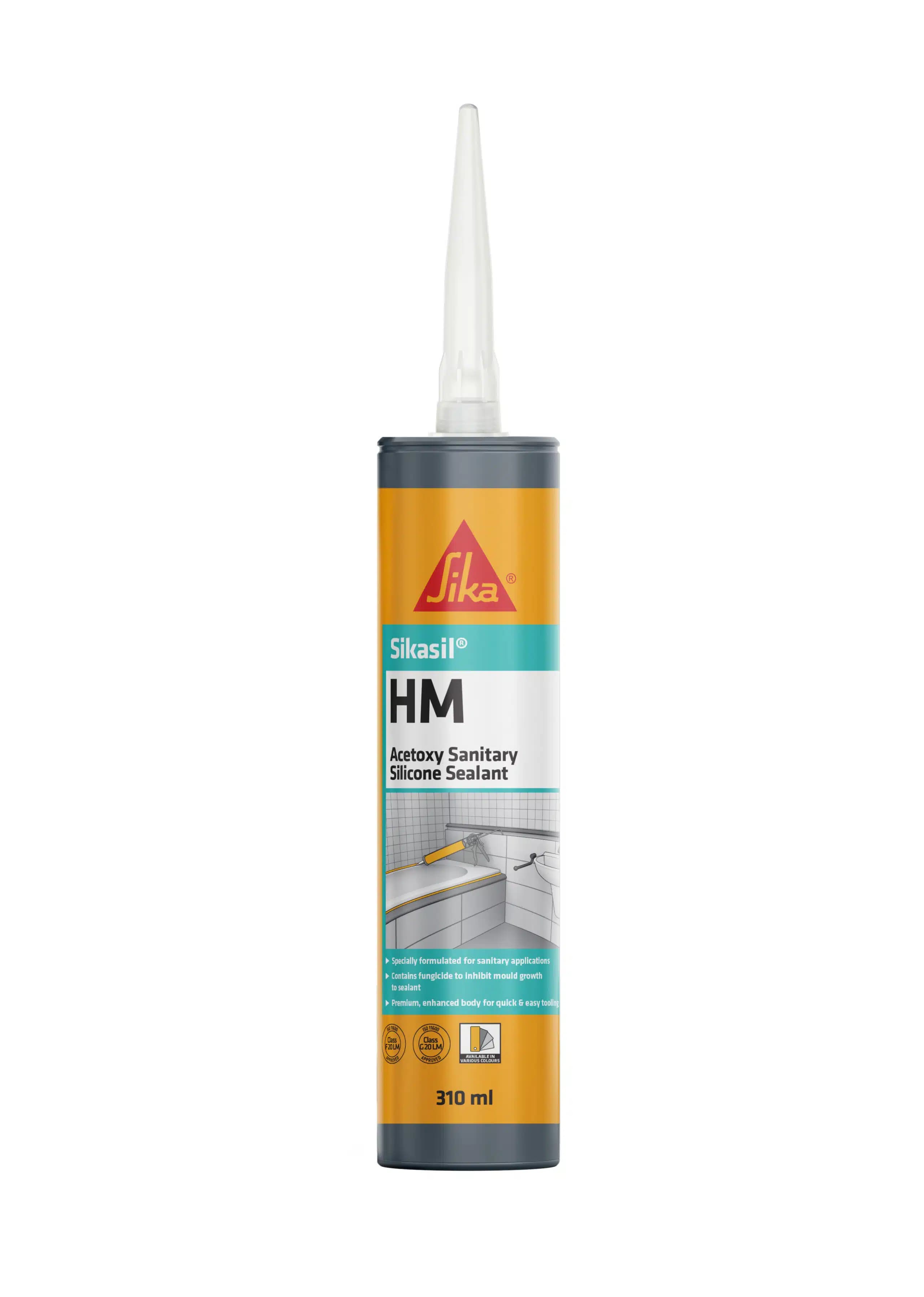 Sikasil HM Acetoxy Sanitary Silicon Sealant 310ml