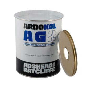 ARBOKOL AG2 Gun Grade Two Part Polysulphide 2.5 Litre Pack - Grey