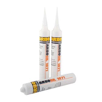 ARBOSIL 1071 Fire Resisting Silicone 380 ml Cartridge - White